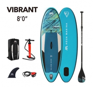 Сапборд надувной Aquamarina VIBRANT 244x71x10см