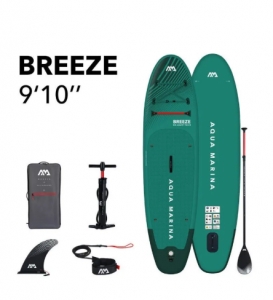 Сапборд надувной Aquamarina BREEZE с веслом 300x76x12см