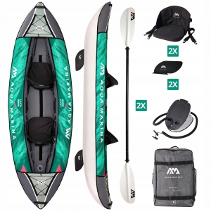 Каяк надувной двух. мест. с веслом Aqua Marina Laxo-320